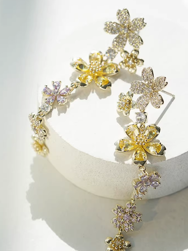 Splice Flower Earrings