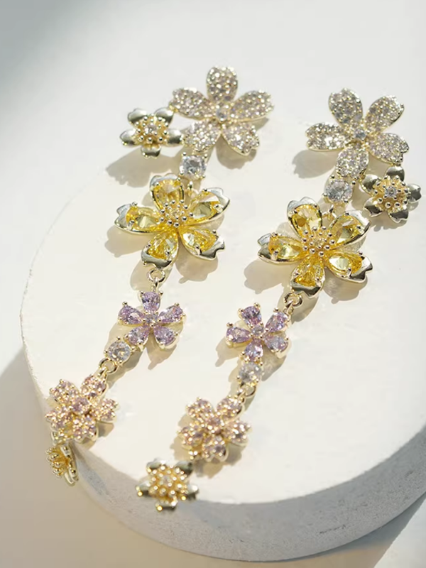Splice Flower Earrings