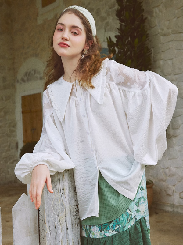 Dreamy Floral Whisper Blouse