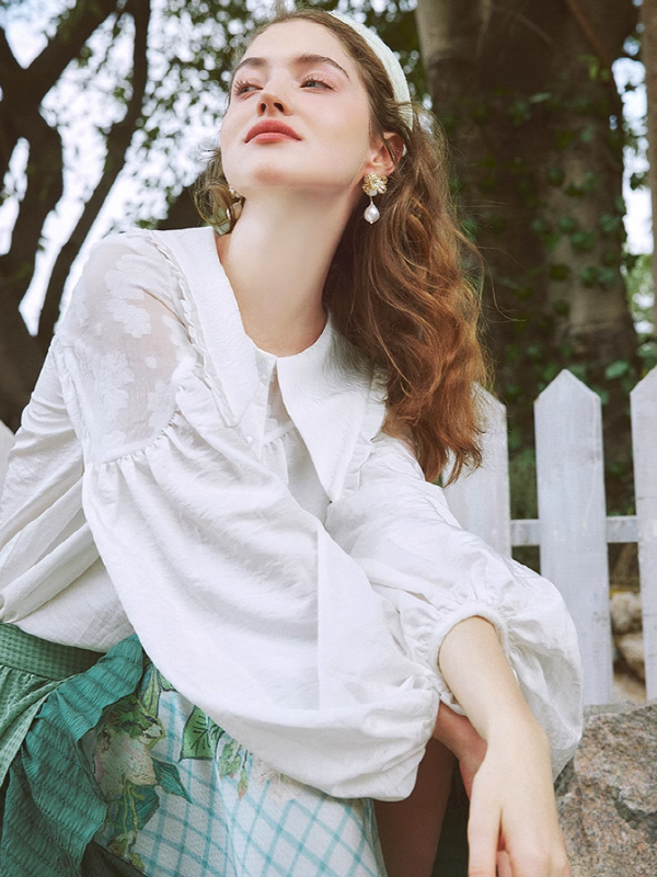 Dreamy Floral Whisper Blouse