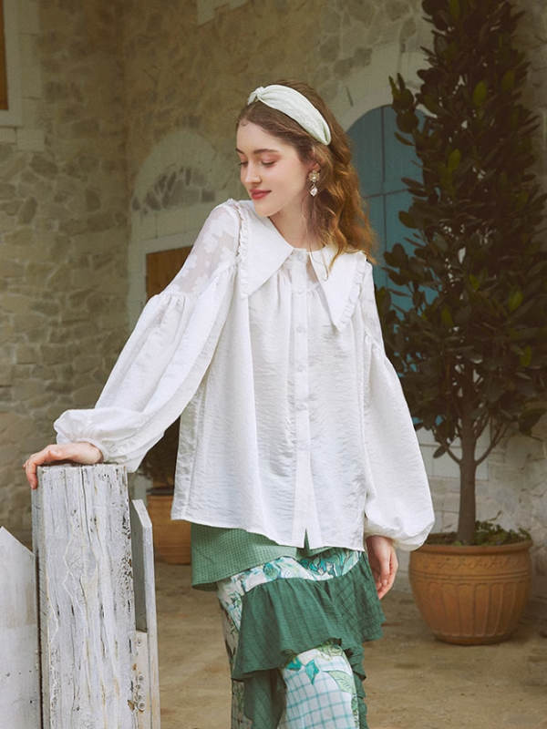 Dreamy Floral Whisper Blouse