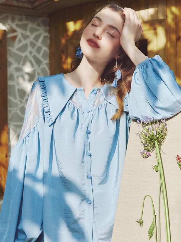 Dreamy Floral Whisper Blouse
