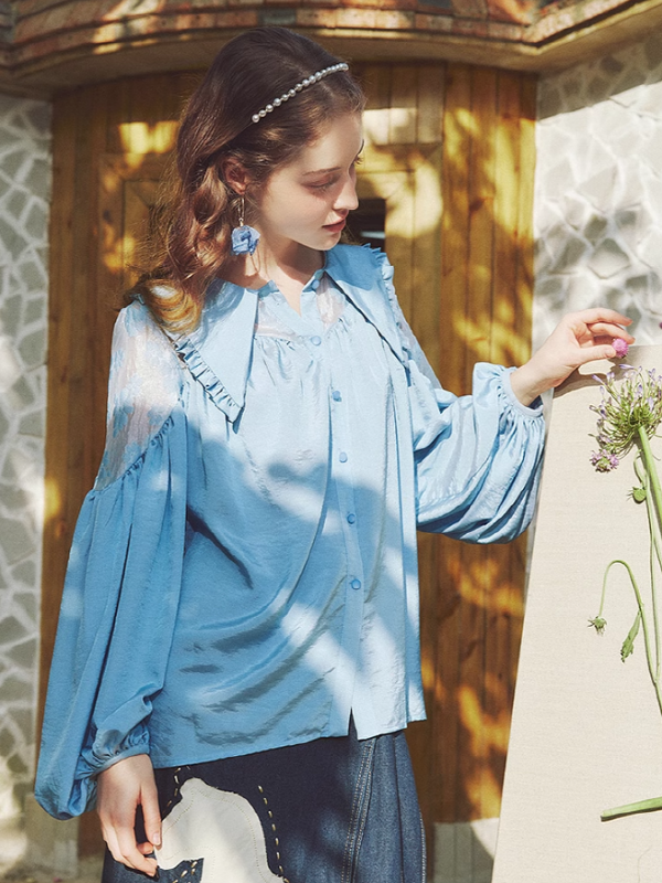 Dreamy Floral Whisper Blouse