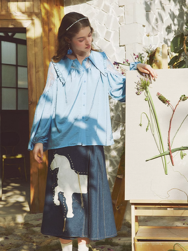 Dreamy Floral Whisper Blouse
