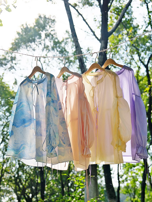 Gentle Breeze Blue Blouse
