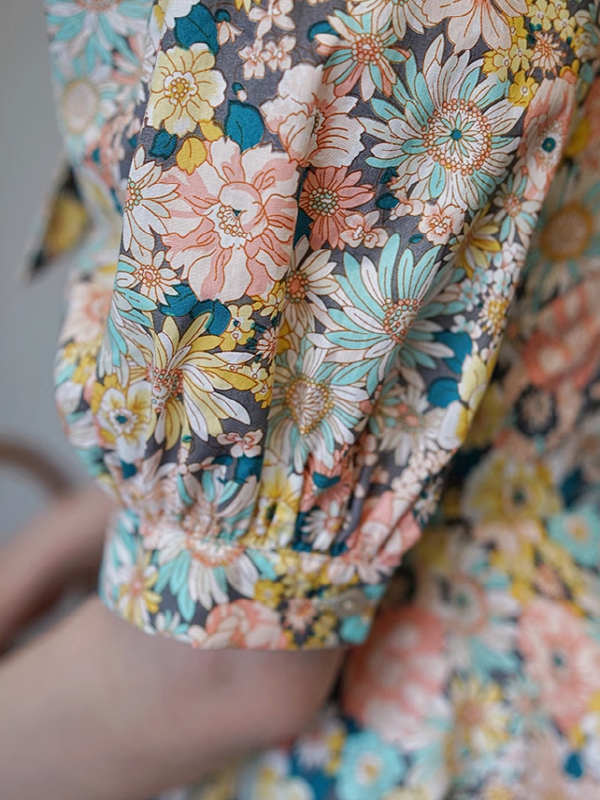 Blossoming Rose Garden Midi Dress