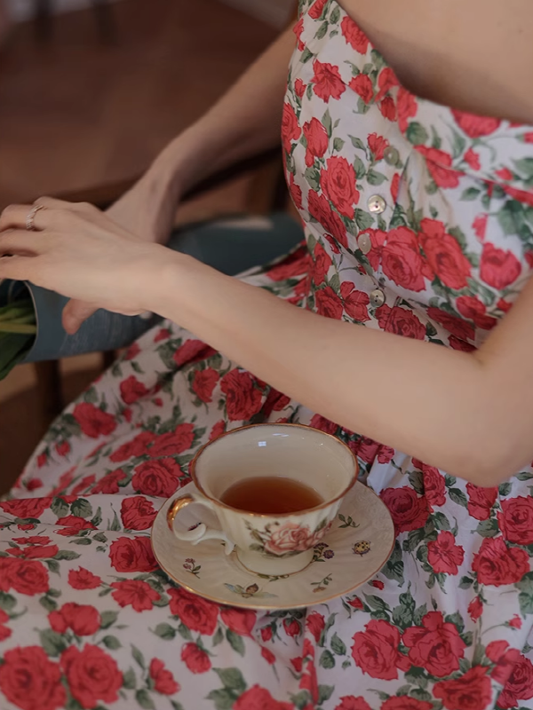 Floral Dream Halter Dress