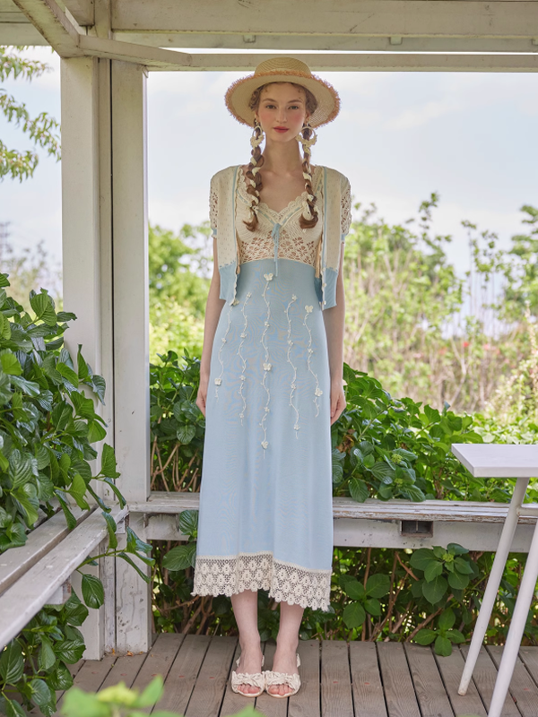 Butterfly Whispers Knit Dress