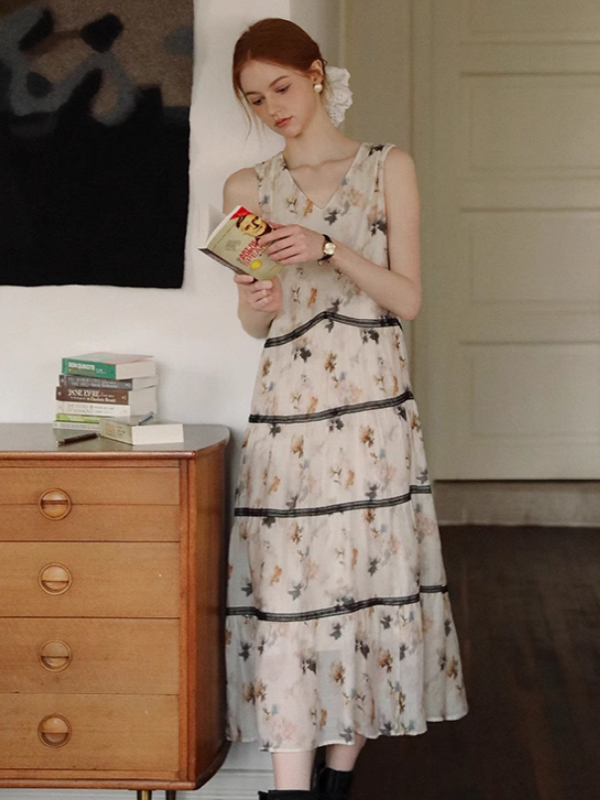 Ivory Blossom Elegance Dress