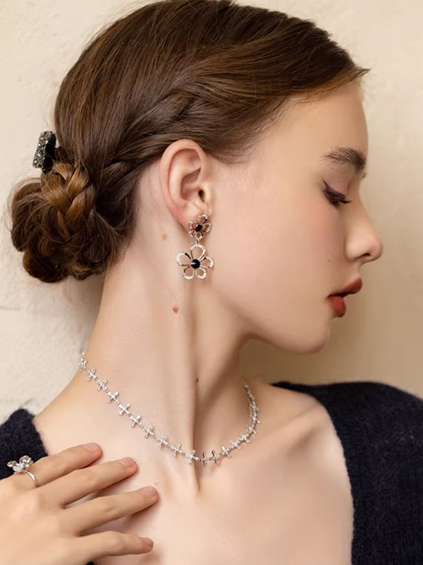 Splice Flower Earrings