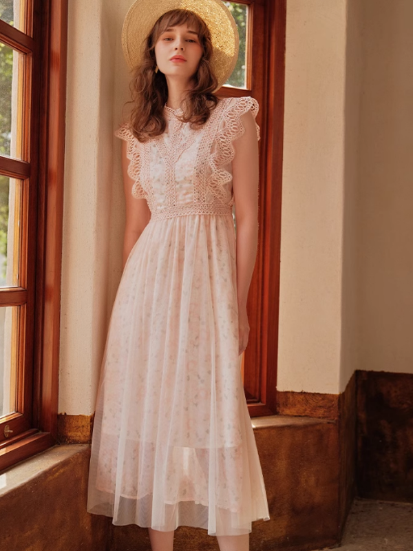 Fairy Elegance Chiffon Dress