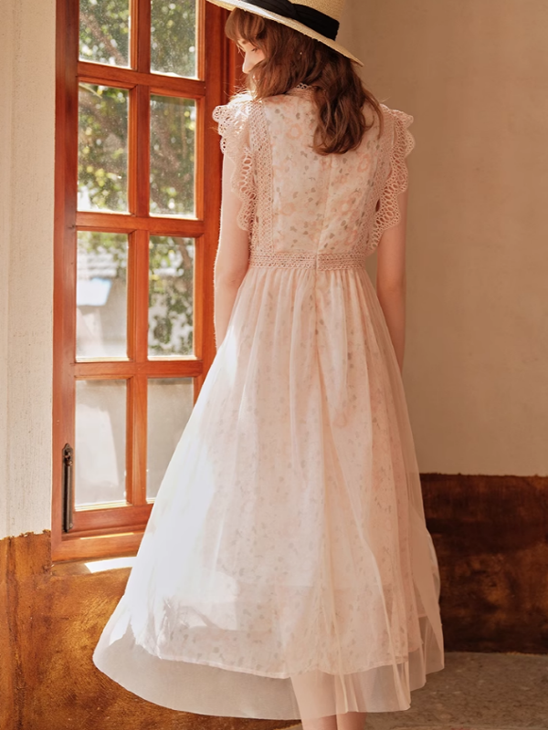 Fairy Elegance Chiffon Dress