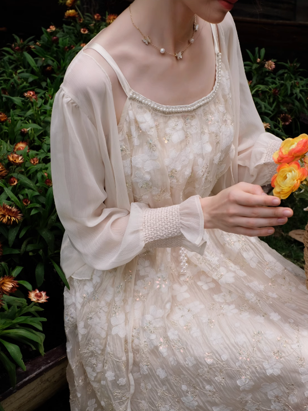 Charlotte's Luminescent Summer Cardigan