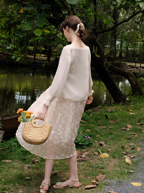 Charlotte's Luminescent Summer Cardigan