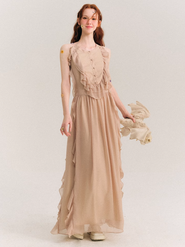 sachin and babi light blue dress Drop waist style wedding dresses — Wilden London main image 1