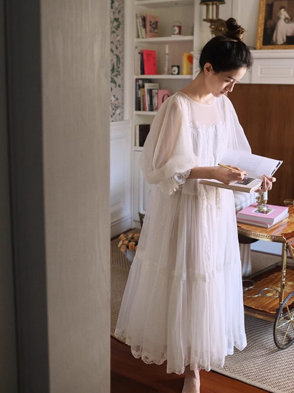 Nora's Vintage Elegance Nightwear