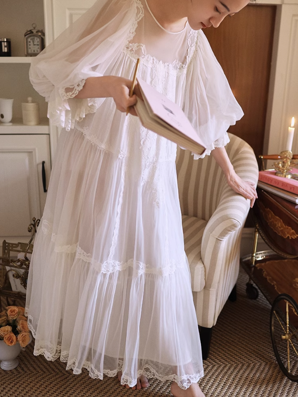 Nora's Vintage Elegance Nightwear