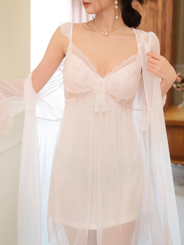 Lovely Ribboned Dreams Nightgown Set