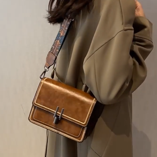 Vintage Strap Small Crossbody
