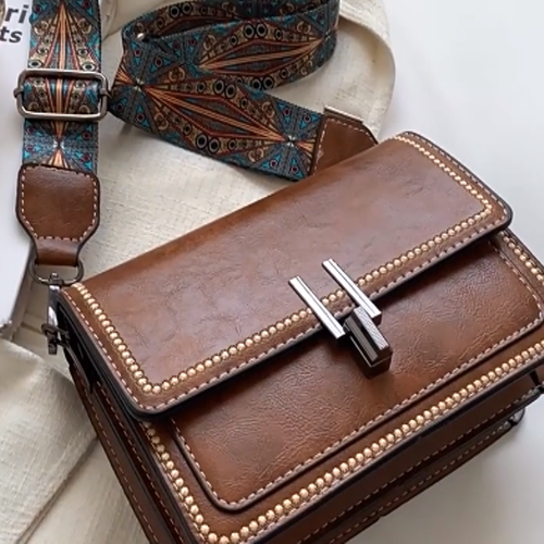 Vintage Strap Small Crossbody