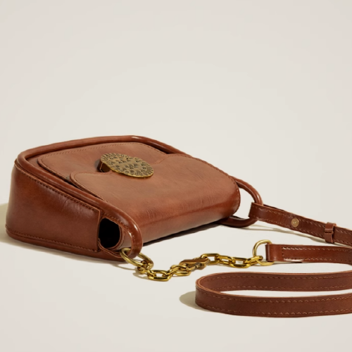 Vintage Magnetic Buckle Crossbody