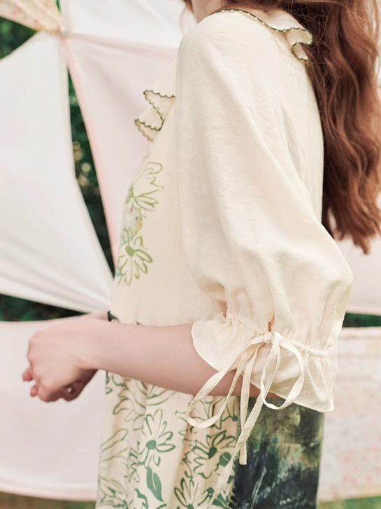 Enchanted Forest Patchwork Dress