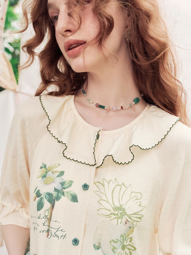 Enchanted Forest Patchwork Dress