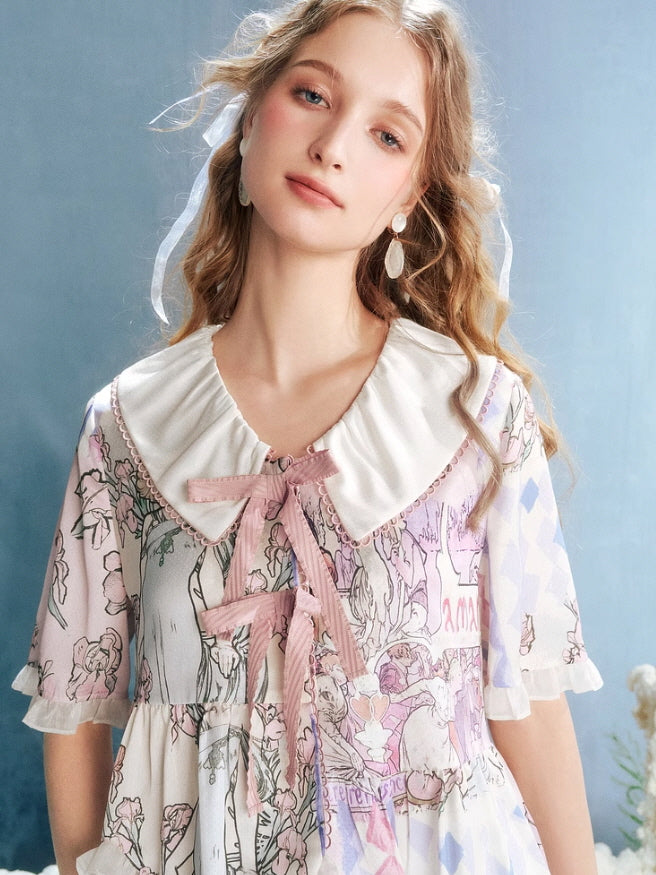 Whimsical Dreams Patchwork Blouse