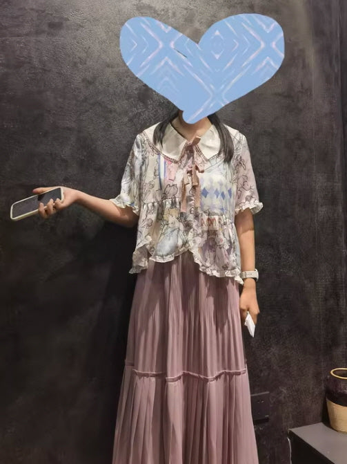 Whimsical Dreams Patchwork Blouse