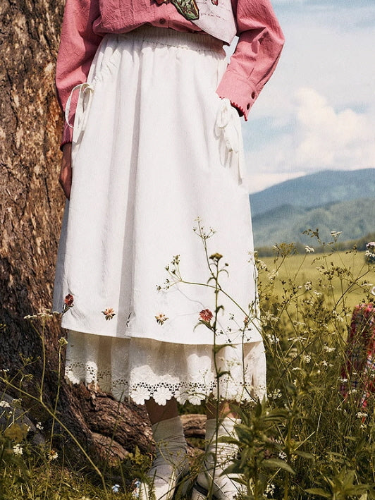 Blossom Meadow Layered Skirt