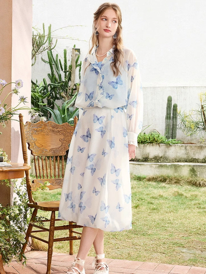 Ethereal Butterfly Dream Skirt