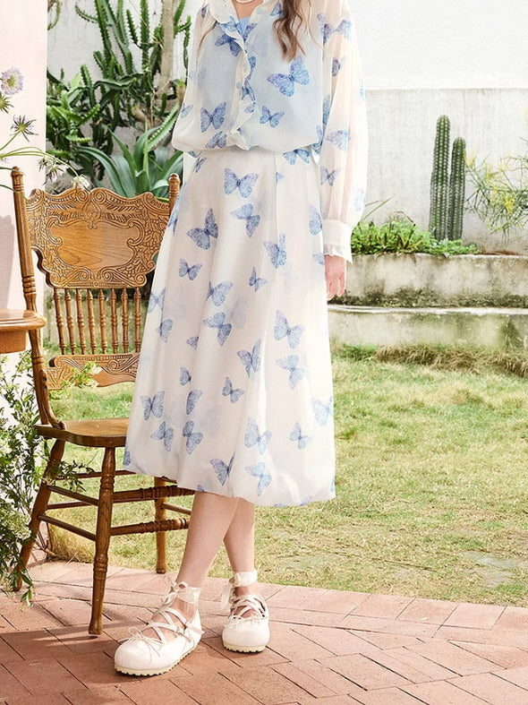 Ethereal Butterfly Dream Skirt