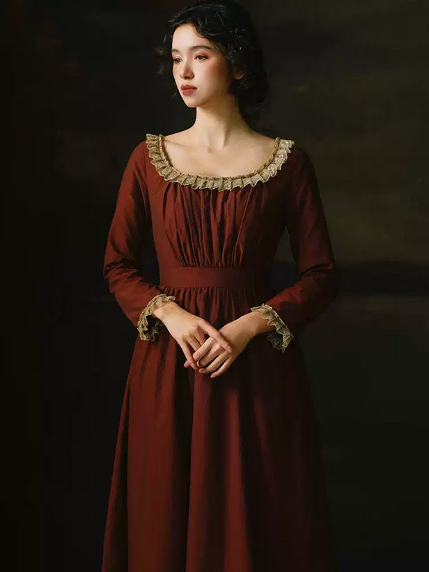 Vintage Rose Garden Nylon Dress