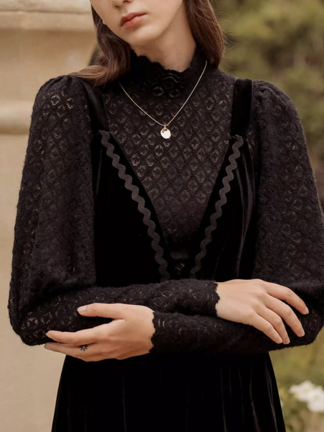 Timeless Lace Victorian Blouse