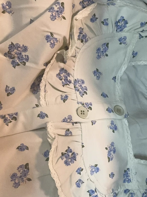 Cottage Floral Cotton Nightgown