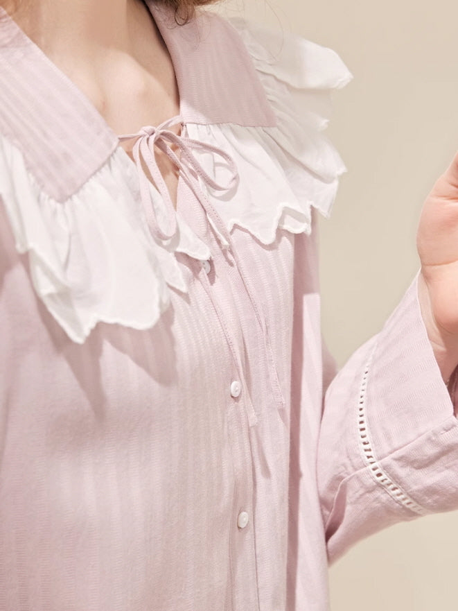 Pastel Ruffle Dream Pajama Set