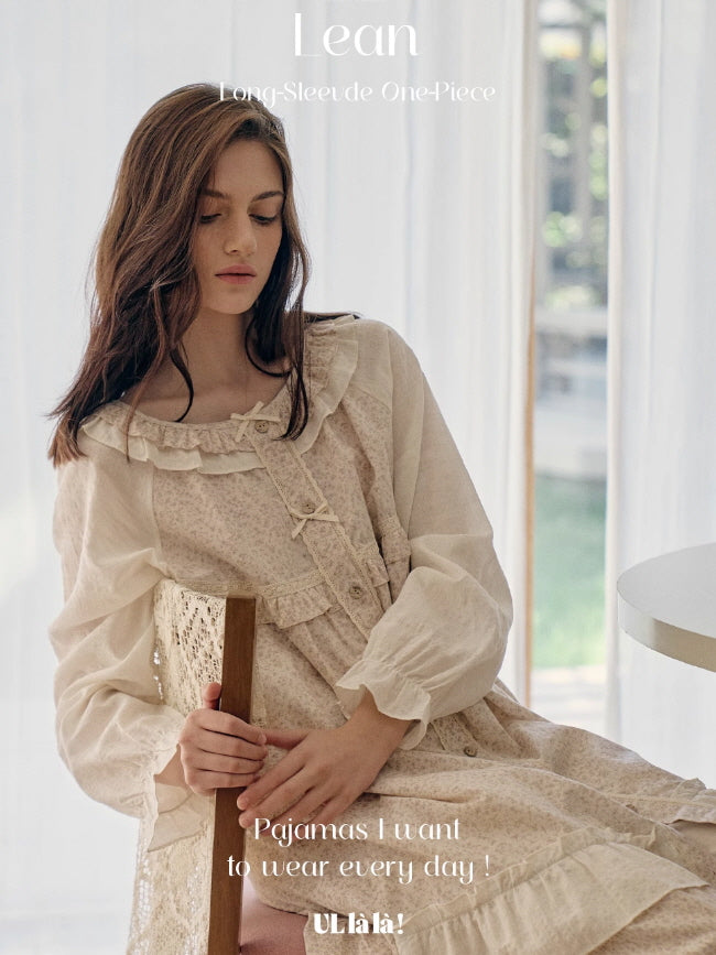 Dreamy Vintage Floral Nightgown