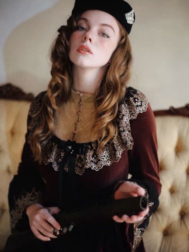 Royal Velvet Enchantment Dress