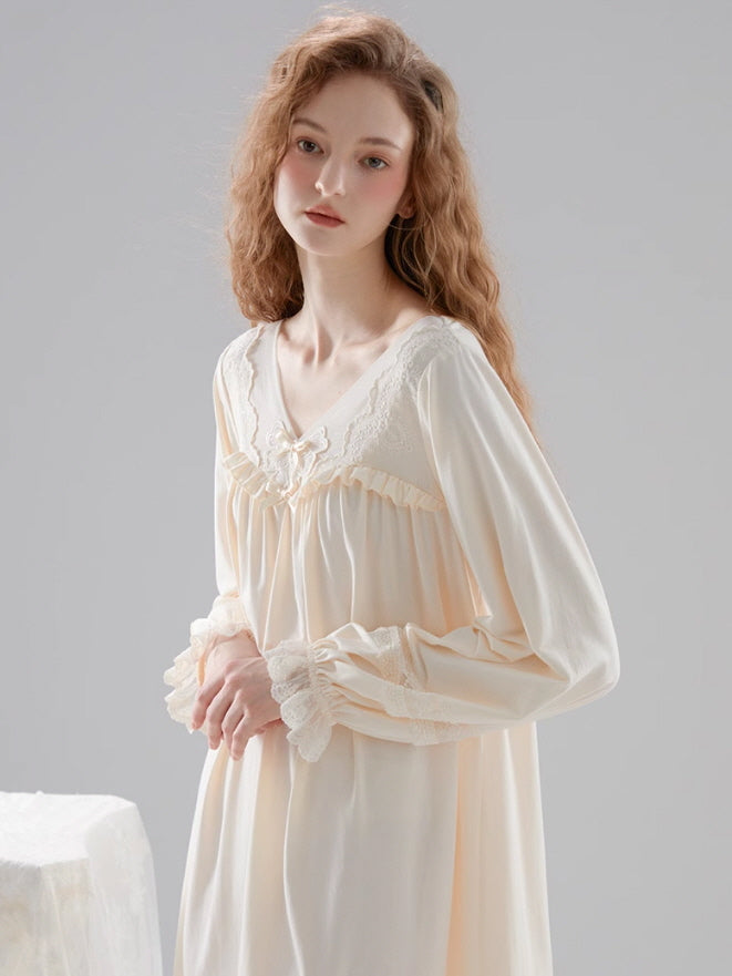 Celestial Lace Dream Nightgown