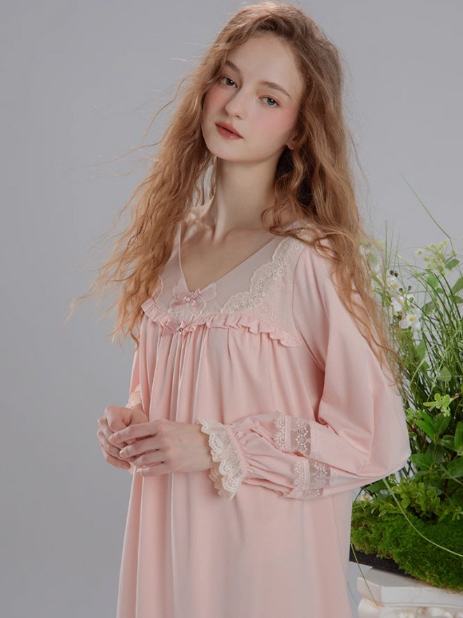 Celestial Lace Dream Nightgown