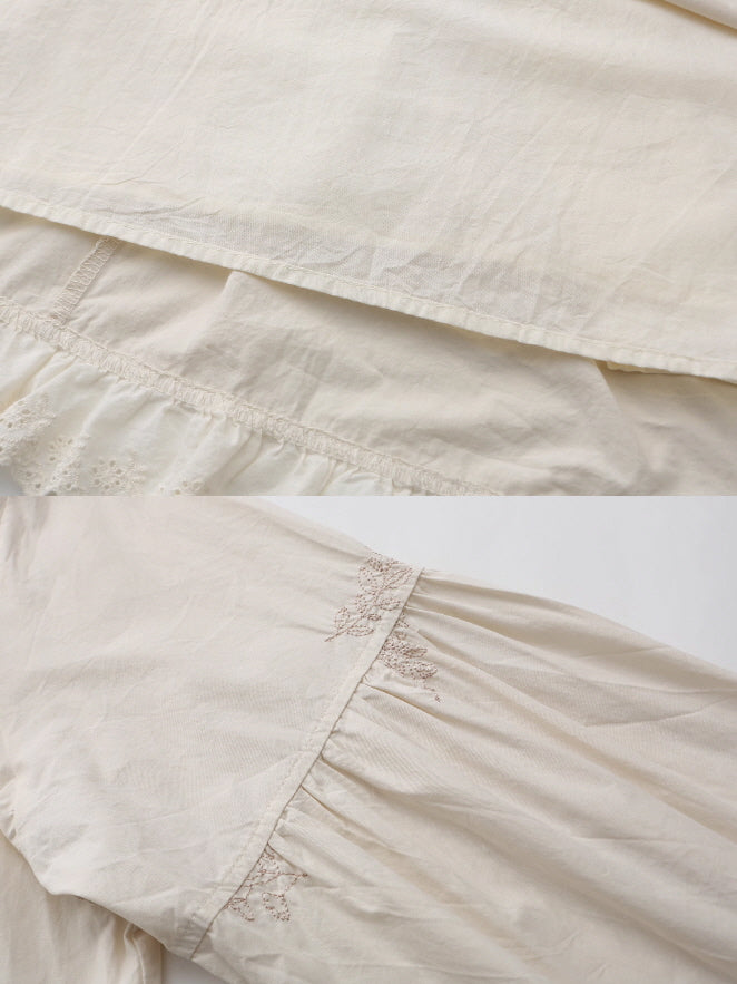 Cottagecore Garden Bloom Cotton Dress