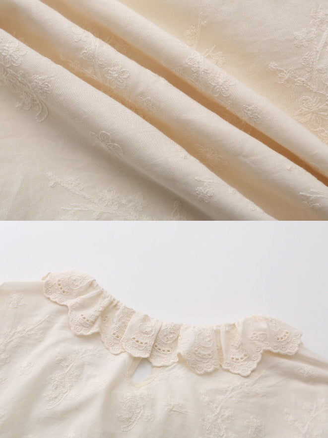 Whimsical Cotton Garden Dress