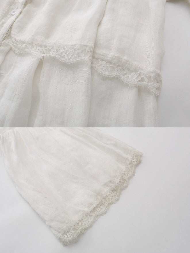 Linen Cloudlight Cottage Dress