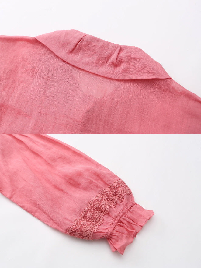 Blooming Petals Embroidered Blouse