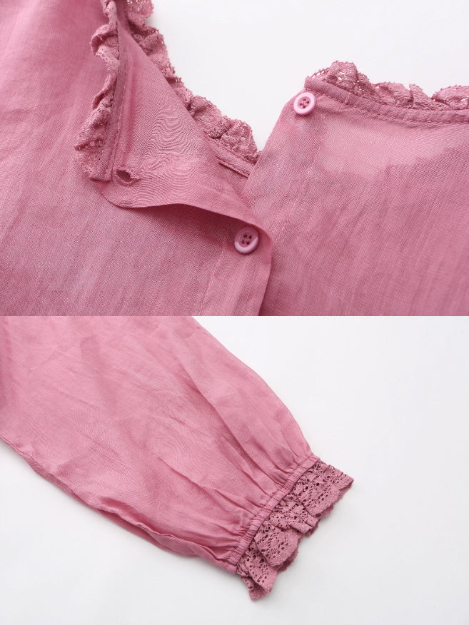 Wildflower Garden Embroidered Blouse