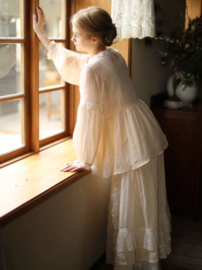 Vintage Rose Garden Blouse