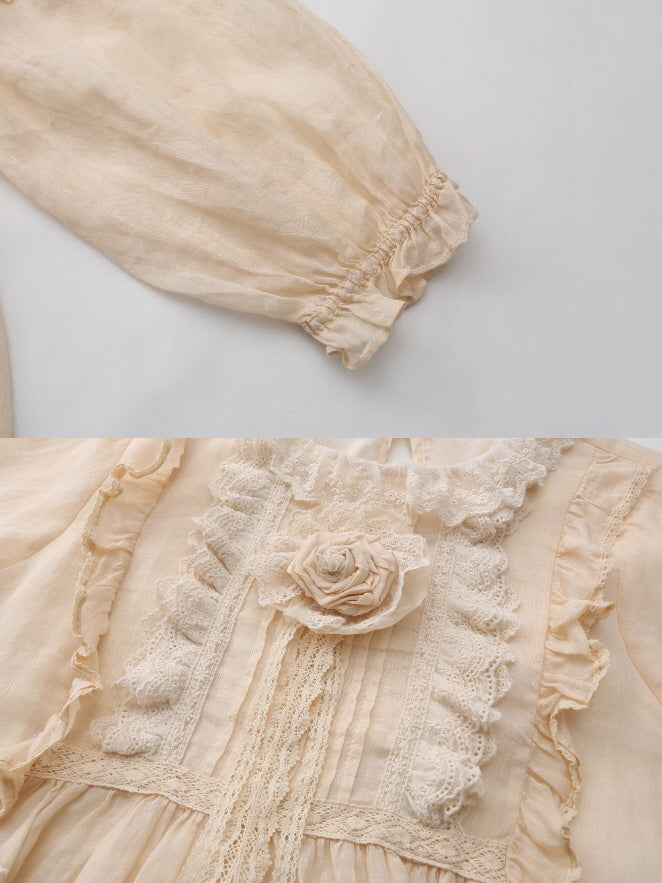 Vintage Rose Garden Blouse