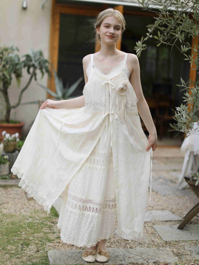 Lace Bloom Rose Camisole