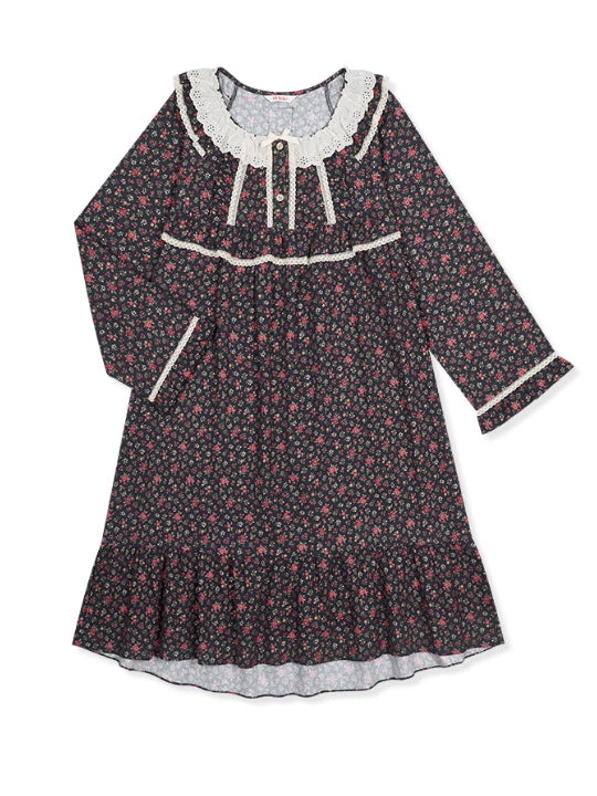 Wildberry Garden Ruffle Nightgown