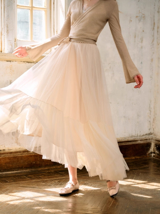 Romantic Layered Tulle Skirt